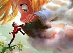 Inma i Jack - bohaterowie animowanego filmu Disneya dla dzieci pt. Gigantic