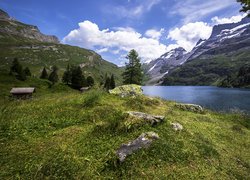 Jezioro Engstlensee w Szwajcarii