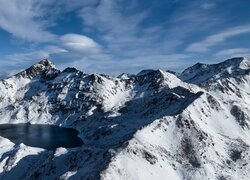Jezioro Etang Blaou w Pirenejach