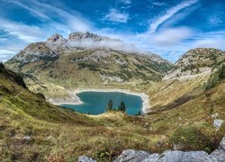 Jezioro Formarinsee w Austrii