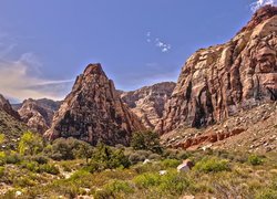 Stany Zjednoczone, Stan Nevada, Red Rock Canyon National Conservation Area, Rezerwat przyrody, Góry, Skały