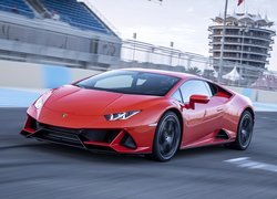 Czerwone, Lamborghini Huracan EVO, Droga