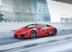 Czerwone, Lamborghini LP 580-2 Huracan, 2015