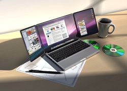 Laptop firmy Apple z serii MacBook