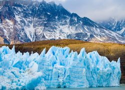 Lodowiec, Perito Moreno, Park Narodowy Los Glaciares, Góry, Patagonia, Argentyna