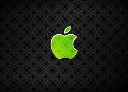 System operacyjny, Apple, Jabłko, Czarne tło