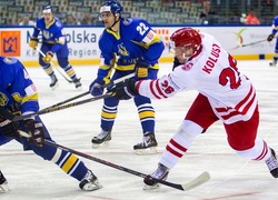 Hokej, Zawodnicy, Marcin Kolusz, Mistrzostwa Świata Dywizji 1A Kraków 2015, Mecz Polska - Ukraina