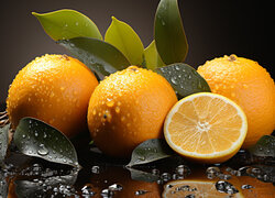 Mokre pomarańcze