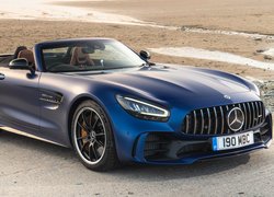 Niebieski, Mercedes-AMG GT R, Kabriolet