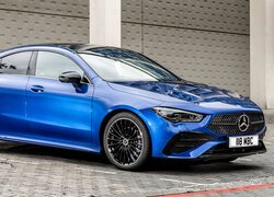 Niebieski, Mercedes-Benz CLA, AMG