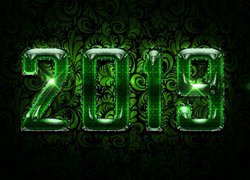 Nowy Rok 2019 w zielonym kolorze