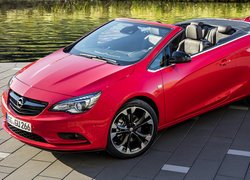 Czerwony, Opel Cascada, Kabriolet