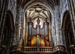 Organy, Muzyka, Kościół, Wnętrze