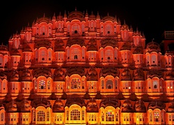 Indie, Jaipur, Hawa Mahal, Pałac Wiatrów