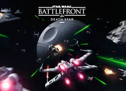 Plakat gry Star Wars Battlefront :Gwiazda Śmierci
