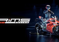 Gra, Rims Racing, Motocykl, Ducati, Motocyklista