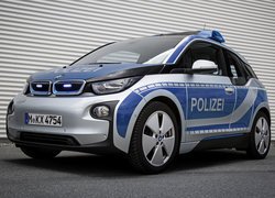Samochód, Policyjny, BMW i3, 2015
