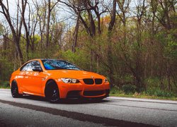 Pomarańczowe, BMW M3 E92, Droga