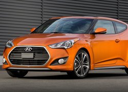Pomarańczowy Hyundai Veloster