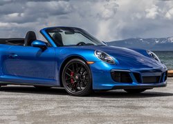 Niebieskie, Porsche 911 Carrera GTS, 2017