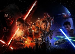 Gwiezdne wojny:Przebudzenie mocy, Star Wars: The Force Awakens,  Postacie