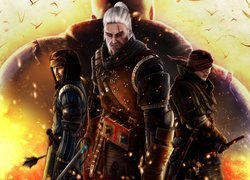 Wiedźmin 2 : Zabójcy królów, Vernon Roche, Geralt z Rivii, Iorveth