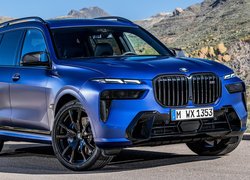 Niebieskie, BMW X7 M60i