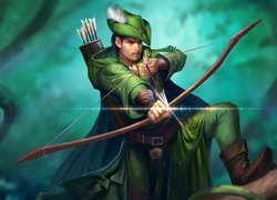 Robin Hood z łukiem