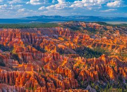 Kanion, Góry, Skały, Park Narodowy Bryce Canyon, Stan Utah, Stany Zjednoczone