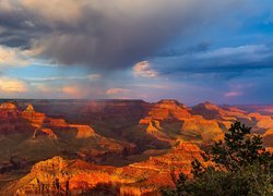 Skały, Kanion, Grand Canyon, Park Narodowy Wielkiego Kanionu, Arizona, Stany Zjednoczone