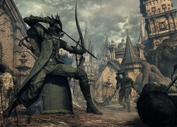 Scena z gry Bloodborne: The Old Hunters