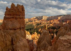 Park Narodowy Bryce Canyon, Skały, Kanion, Stan Utah, Stany Zjednoczone