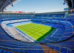 Stadion piłkarski Estadio Santiago Bernabeu w Madrycie