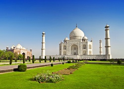 Świątynia Tadż Mahal w Indiach