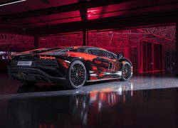 Tył Lamborghini Aventador S