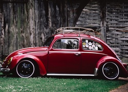 Czerwony, Volkswagen Garbus