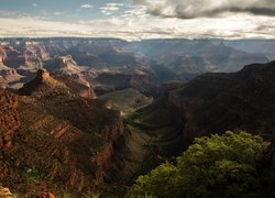 Park Narodowy Wielkiego Kanionu, Wielki Kanion Kolorado, Grand Canyon, Góry, Arizona, Stany Zjednoczone