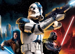 Zamaskowane postacie z gry wideo Star Wars: Battlefront II