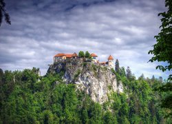 Zamek Bled w Słowenii