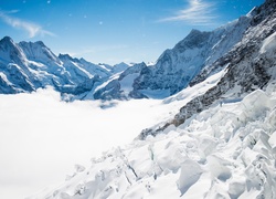 Zima, Śnieg, Góry, Alpy
