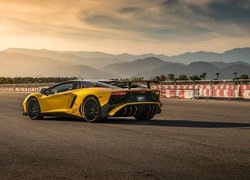Żółte, Lamborghini Aventador SVJ