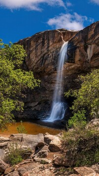Wodospad Chiva Falls w Arizonie