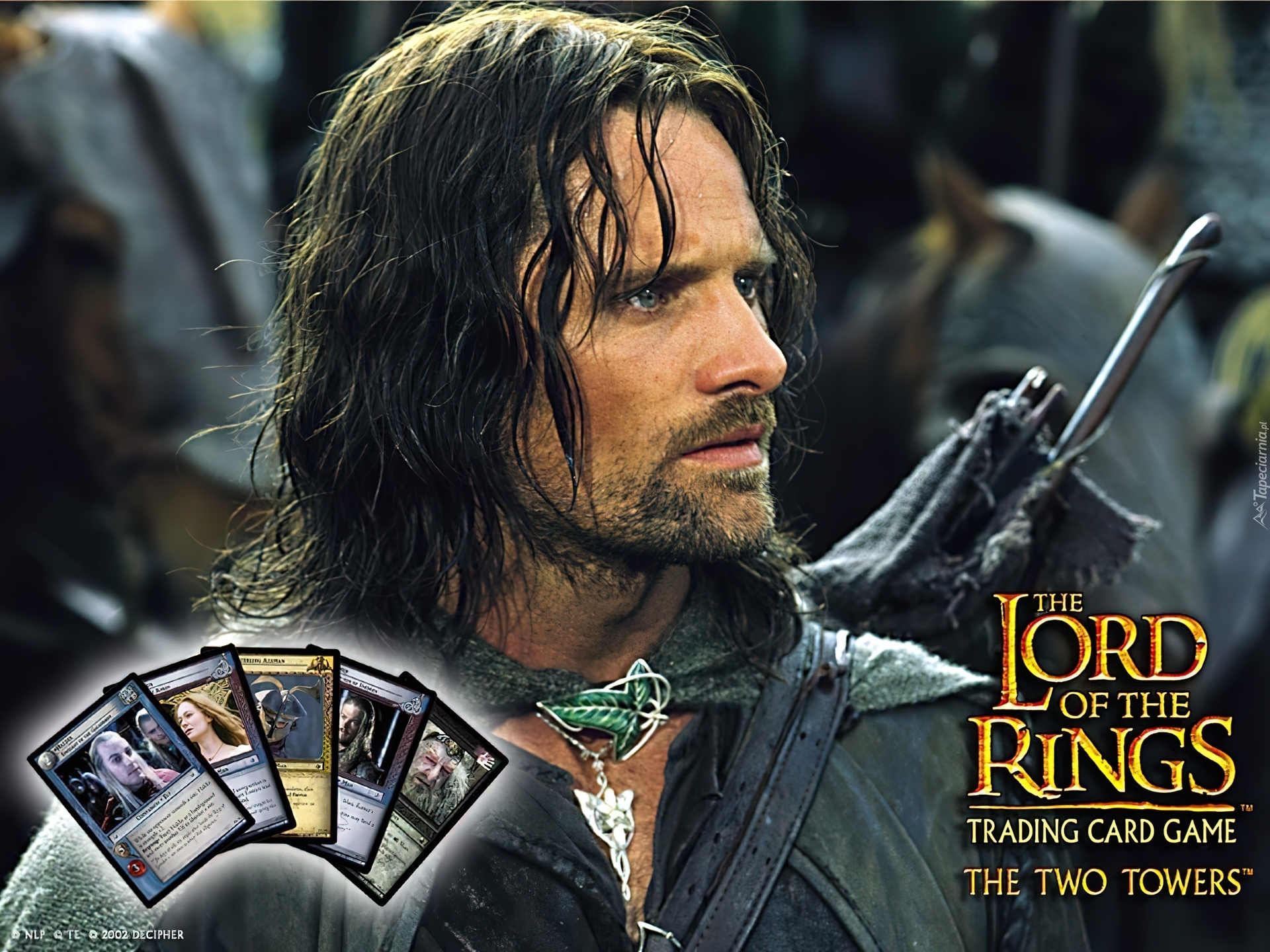The Lord of The Rings, Viggo Mortensen, zbroja, karty