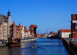 Gdańsk, Stare Miasto, Nabrzeże, Budynki