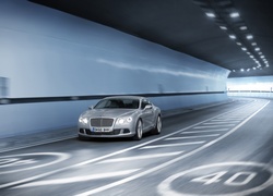 Bentley Continental GT, Tunel