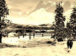 Szary + Sepia