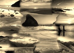 Szary + Sepia