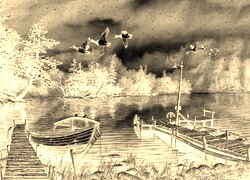 Sepia + Negatyw