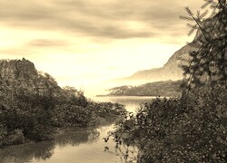 Szary + Sepia