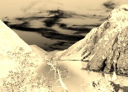 Sepia + Negatyw